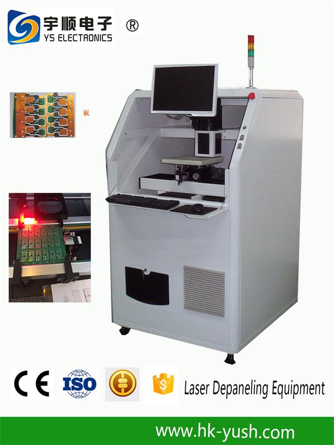 High Accuracy FPC / Rigid - Flex PCB Laser Depaneling Machine 10W / 12W