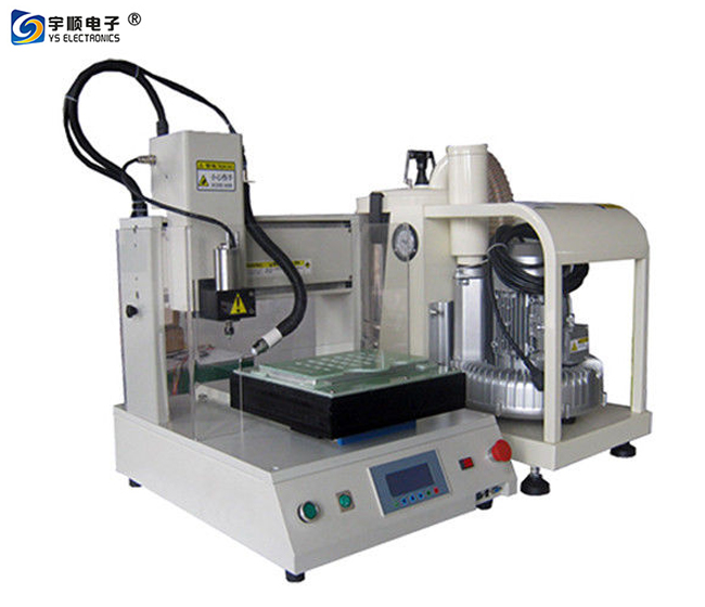 Auto Dust Cleaner Benchtop PCB Depanel PCB Routing Machine With Robust Frame
