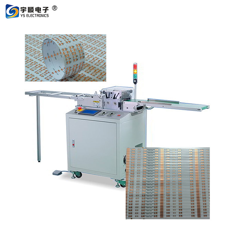 Optional Vcut depaneling Force V cutting Machine For LED industry