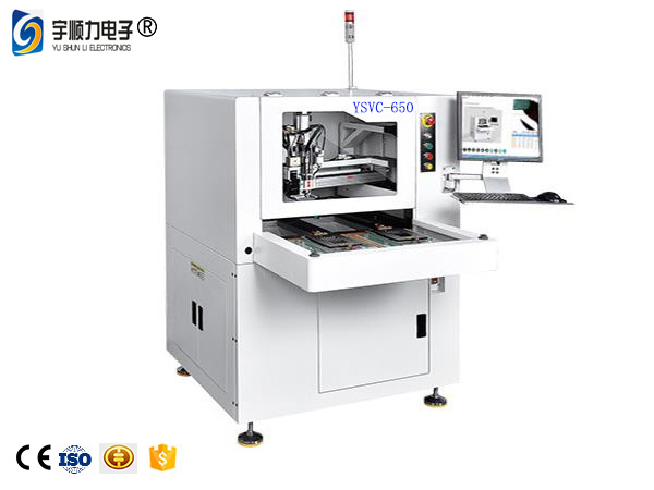 320*320mm FR1 / FR4 / MCPCB Router Machine With Dual Table